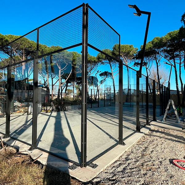 Installation de terrains de padel